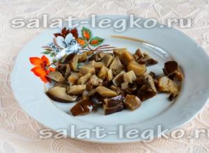 Салат «Грибное лукошко» – вкусное украшение вашего стола Салат грибное лукошко рецепт