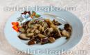 Gombás kosársaláta - finom dekoráció az asztalra Gombás kosársaláta recept