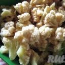 Recipes for making cauliflower puree soup Cauliflower puree soup